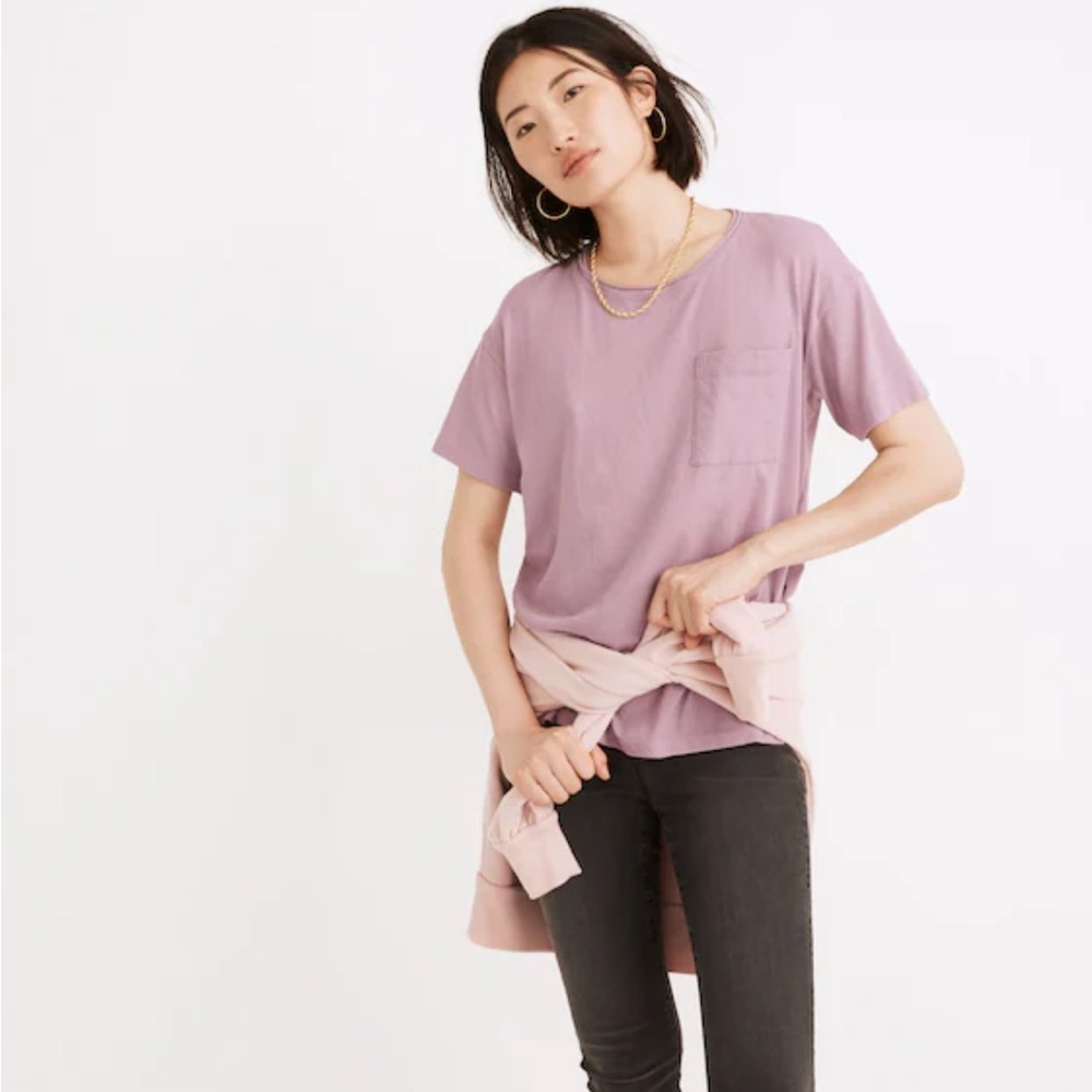 Madewell oversized pocket tee